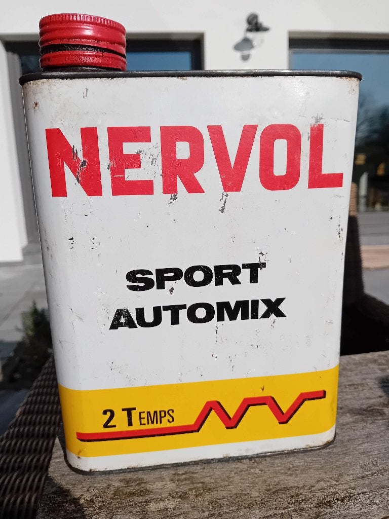 Bidon d'huile vintage NERVOL sport automix, Enlèvement ou Envoi, Utilisé