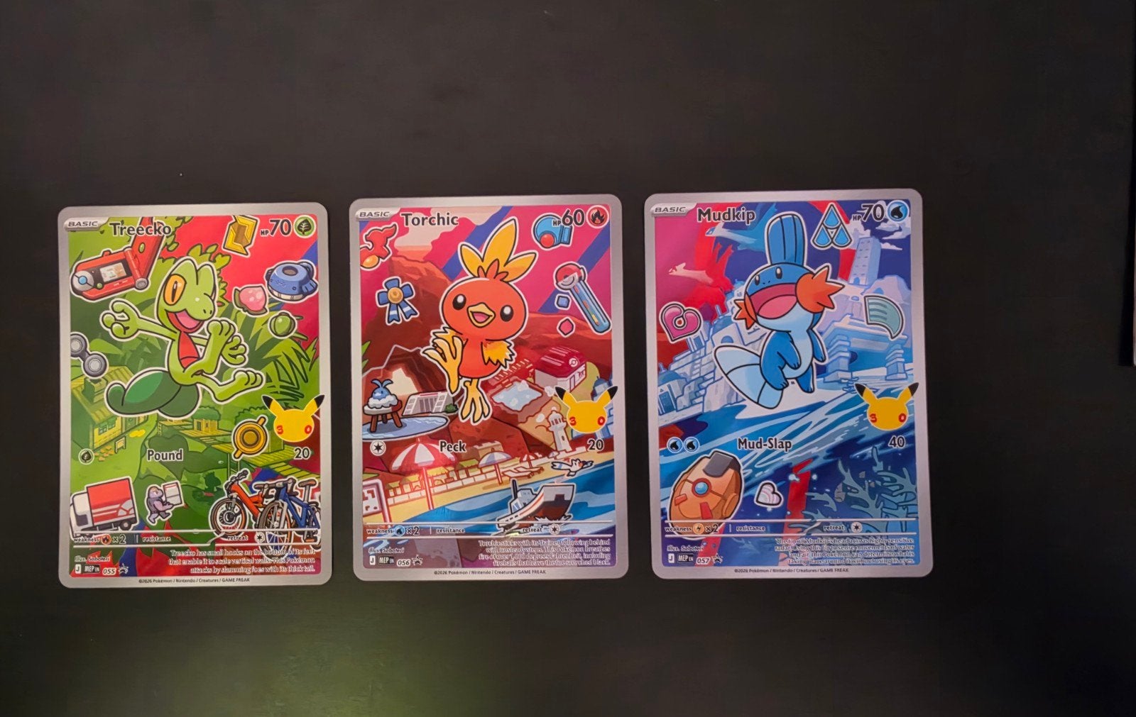 Pokémon first partner series 3 gen 3 set, Ophalen of Verzenden, Nieuw