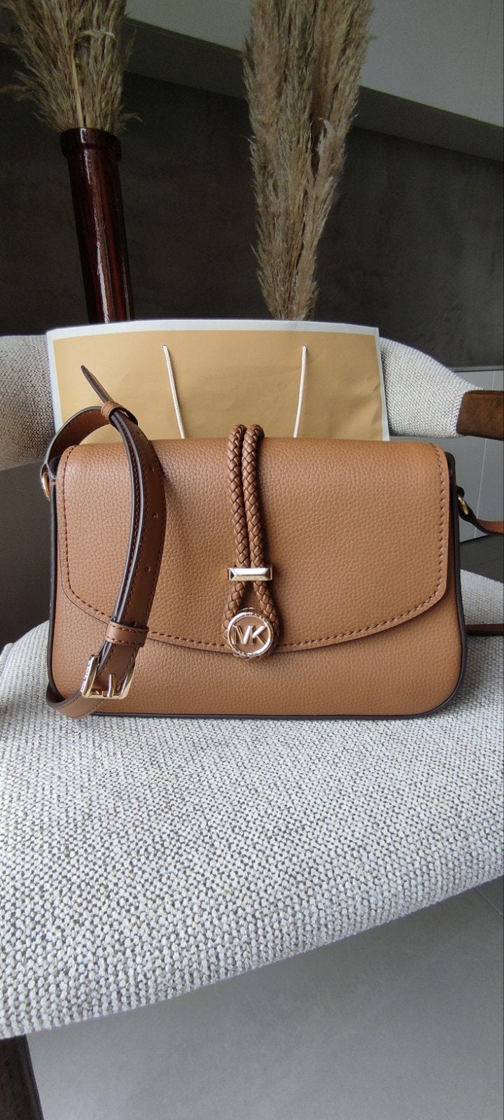 Sac Michael Kors, Enlèvement ou Envoi, Neuf, Brun, Sac à bandoulière