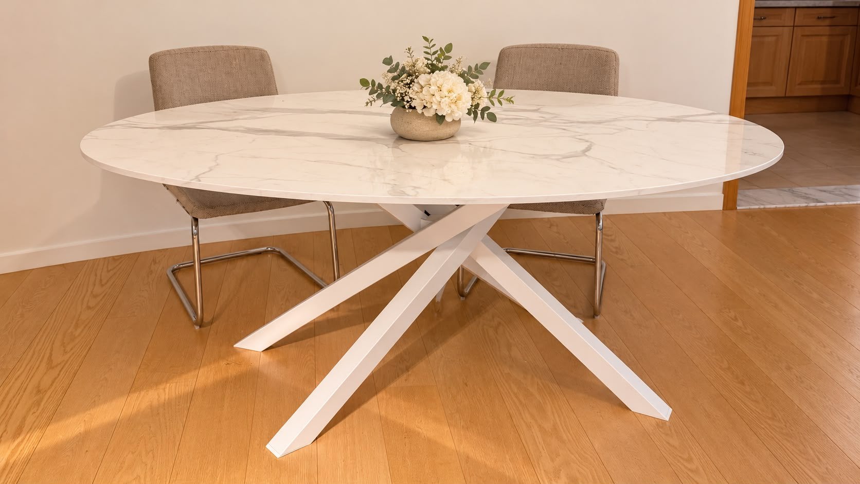 Eettafel, Huis en Inrichting, Ophalen, Zo goed als nieuw