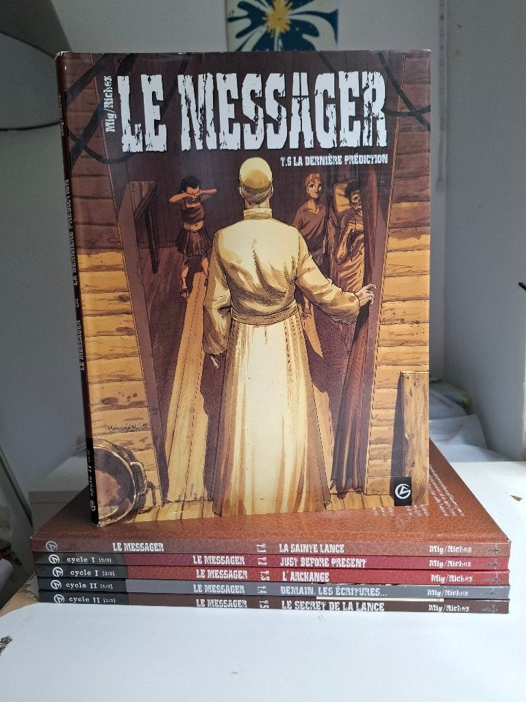 LE MESSAGER TOMES 1 à 6 SERIE COMPLETE TTBE TOUS EO!, Série complète ou Série, Enlèvement ou Envoi, Comme neuf