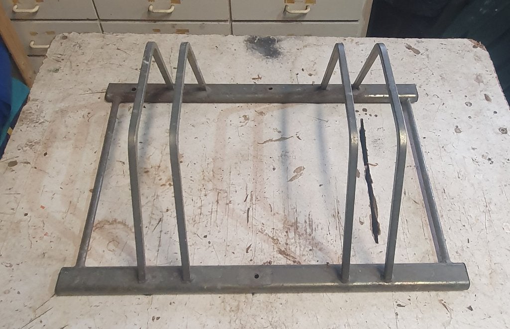fiets rek, Ophalen, Gebruikt