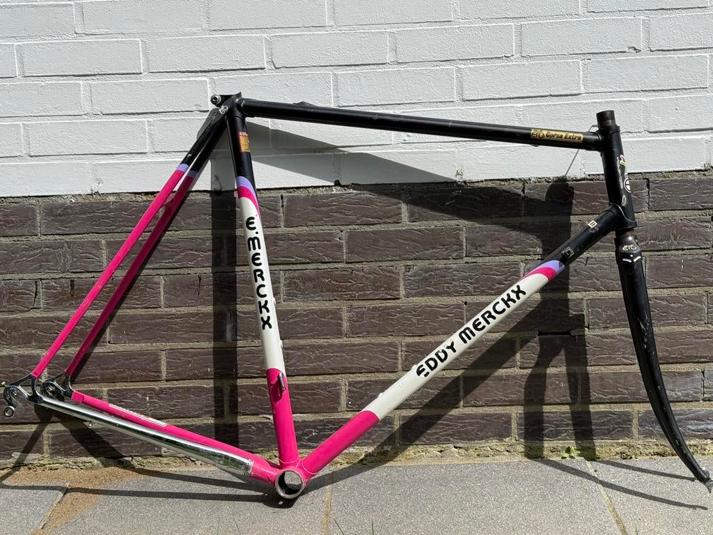 Eddy Merckx Corsa Extra frame, Frame, Gebruikt, Staal, Ophalen of Verzenden