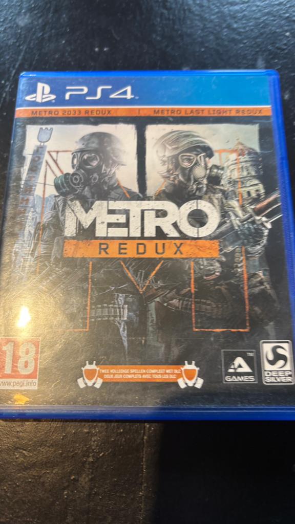 Metro Redux, PS4, Games en Spelcomputers, Games | Sony PlayStation 4, Ophalen of Verzenden, Overige genres, Vanaf 18 jaar