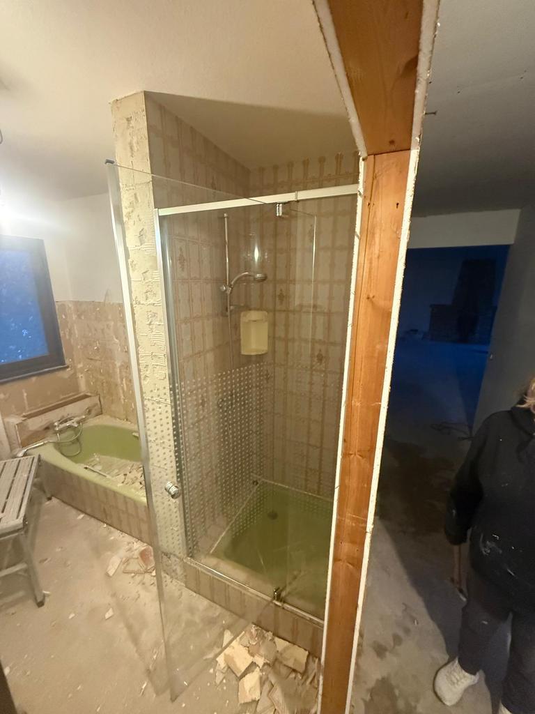 Porte de douche, Enlèvement, Utilisé