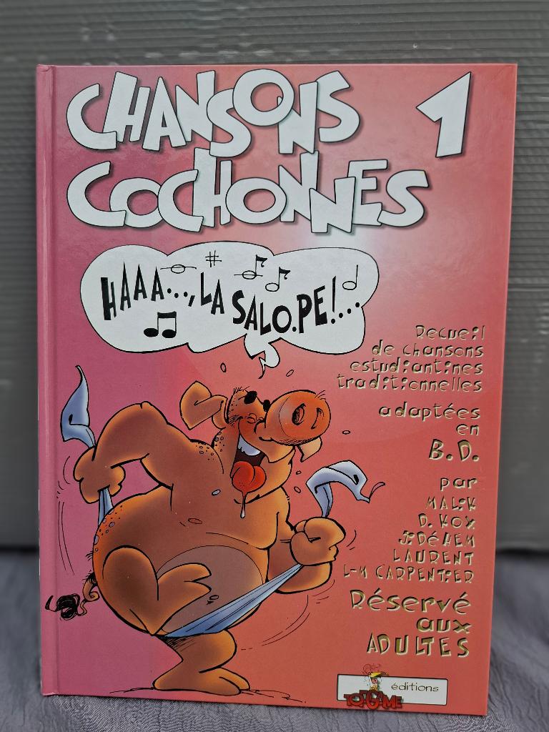Vieze liedjes deel 1 DL 06/1998 TOPGAME + DEDICACE, Boeken, Stripverhalen, Ophalen