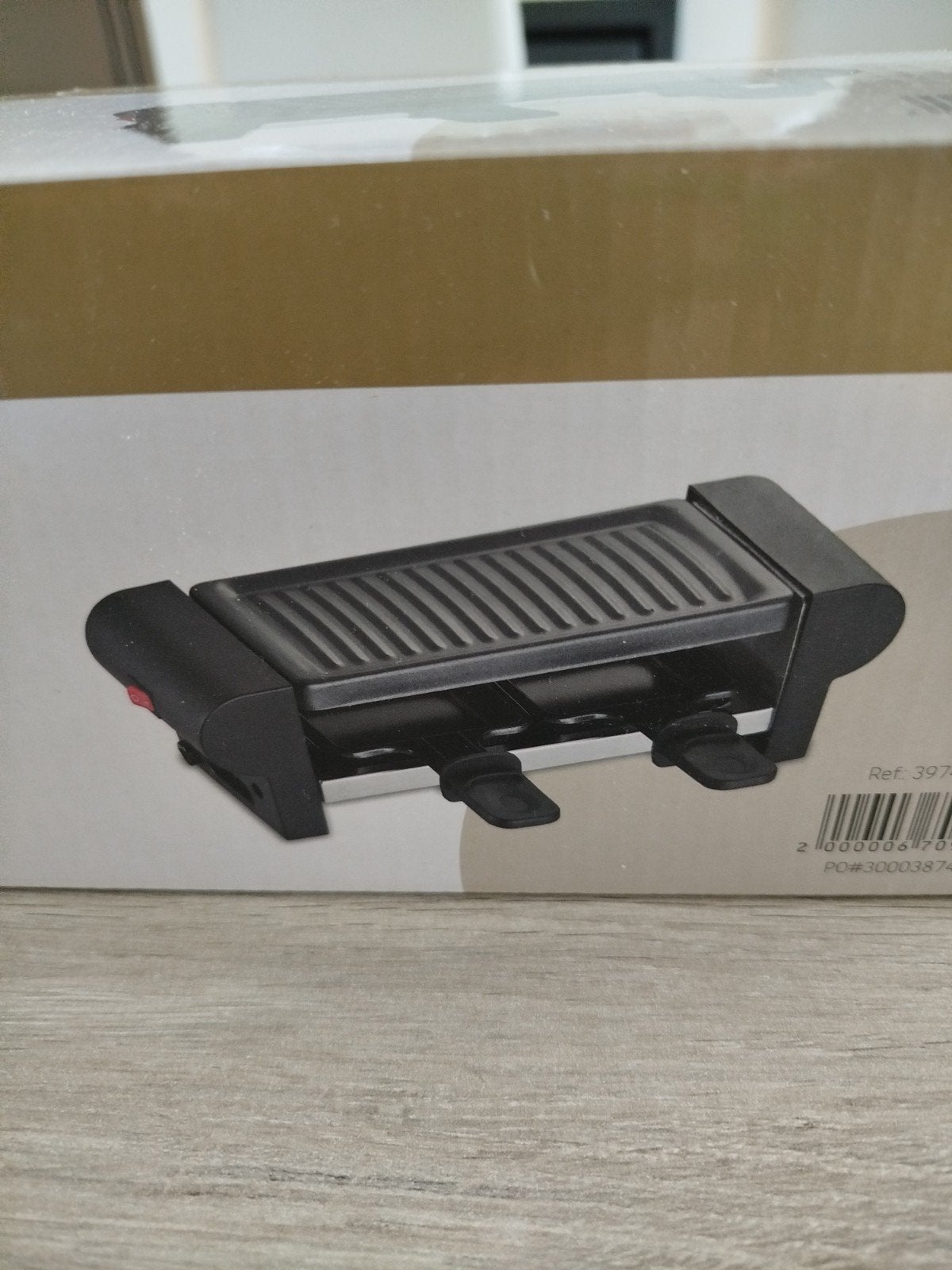 Raclette grill 2 personen, Enlèvement