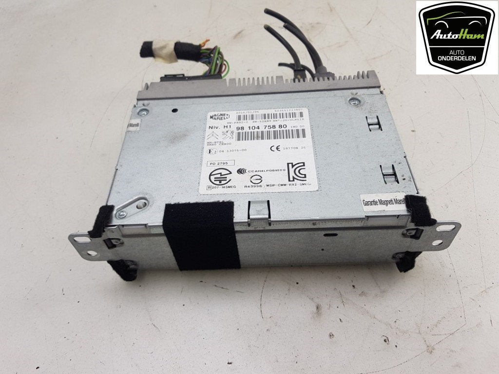 ORDINATEUR MULTIMEDIA Citroën C4 Cactus (0B / 0P), Utilisé, Citroën