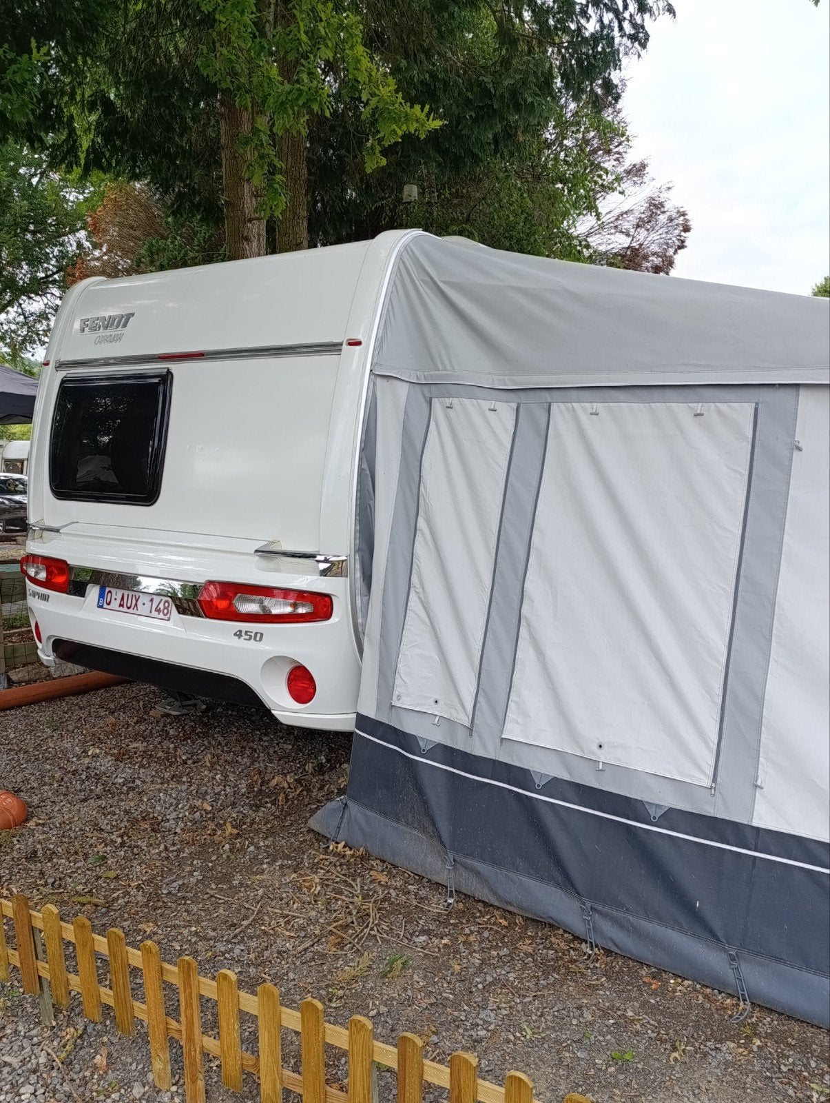 fendt saphir  450( 2013  )avec moover et auvent Dwt, Caravans en Kamperen, Ophalen, Gebruikt