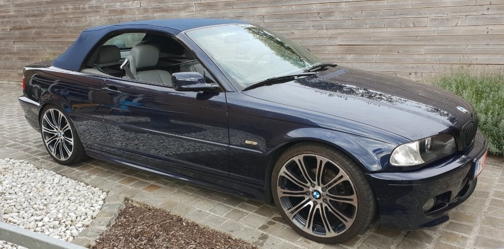 BMW E46 Cabriolet, Autos, Cuir, Pack sport, Cabriolet, Boîte manuelle