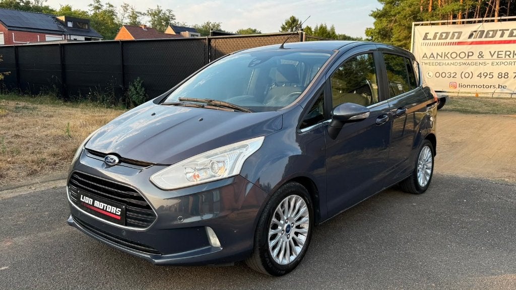 Ford B Max 1.0 i | Titanium - Start & Rijdt Perfect, Voorwielaandrijving, Stof, Zwart, B-Max