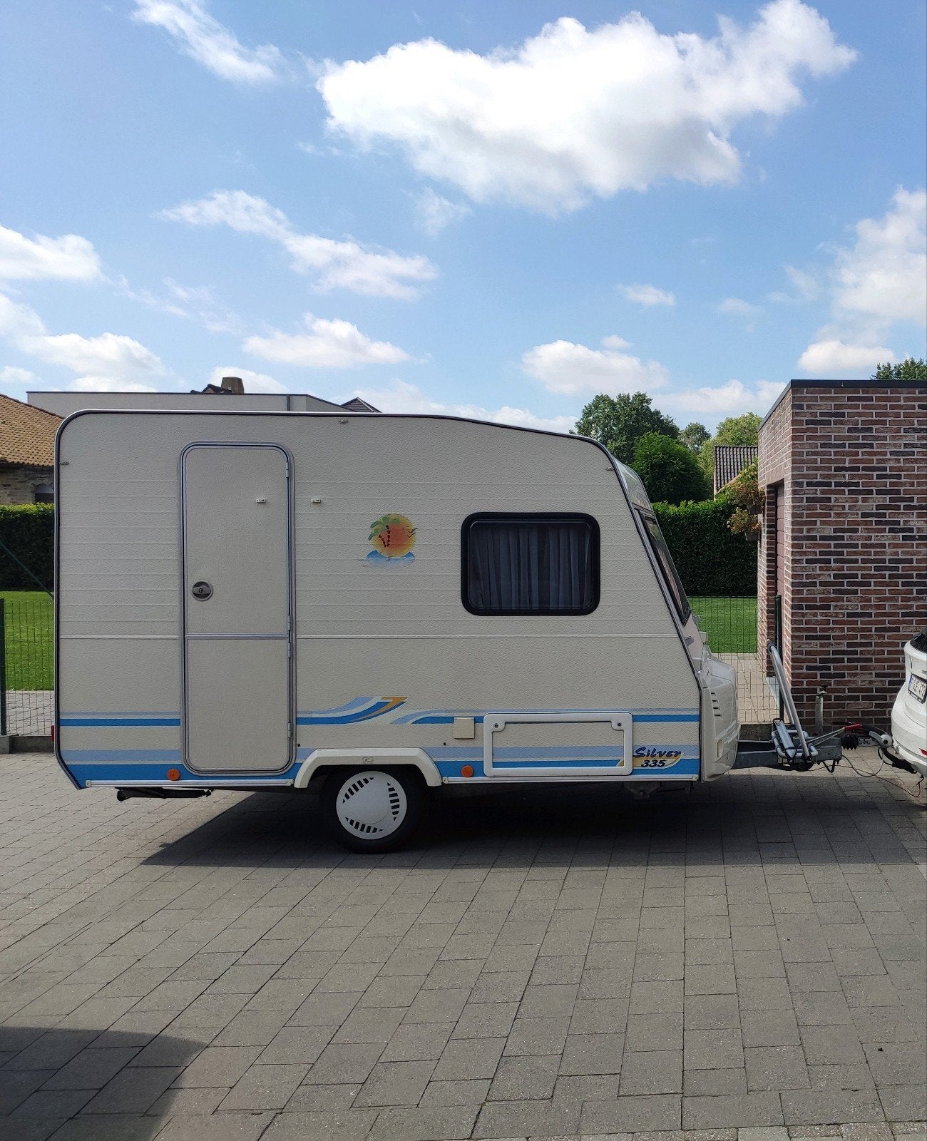 caravelair 335 silver, Tot en met 2, Dwarsbed, Particulier, 500 - 750 kg