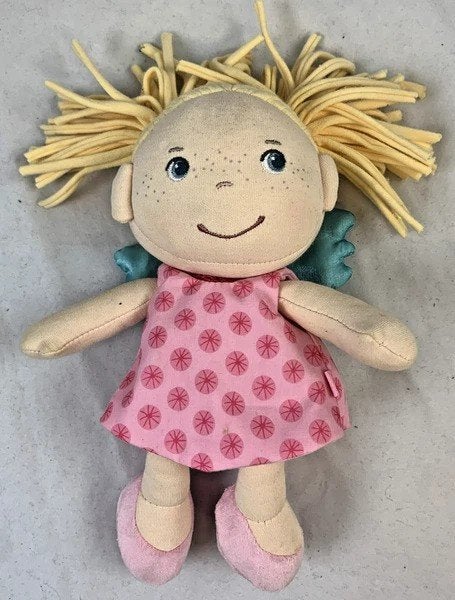 Poupée en peluche HABA Guardian Angel Finja en tissu 20 cm #, Bleu, Overige karakters, Comme neuf, Moyen (20 à 80 cm)