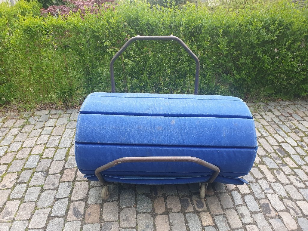 LANGE TURNMAT (10 X 1,2 M), Ophalen, Gebruikt, Blauw, Materiaal