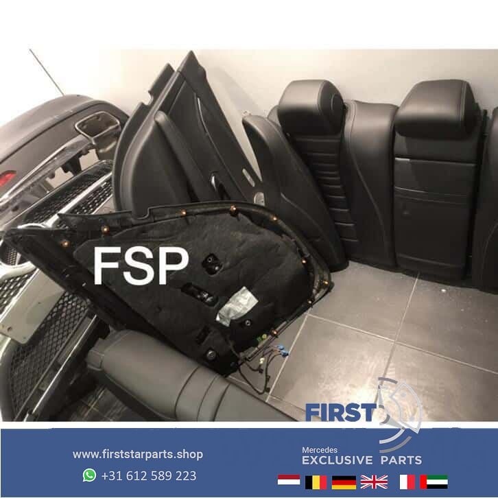 W213 E63 AMG Interieur Mercedes E Klasse 2016-2018 Vol Leer, Utilisé, -, -, Enlèvement ou Envoi