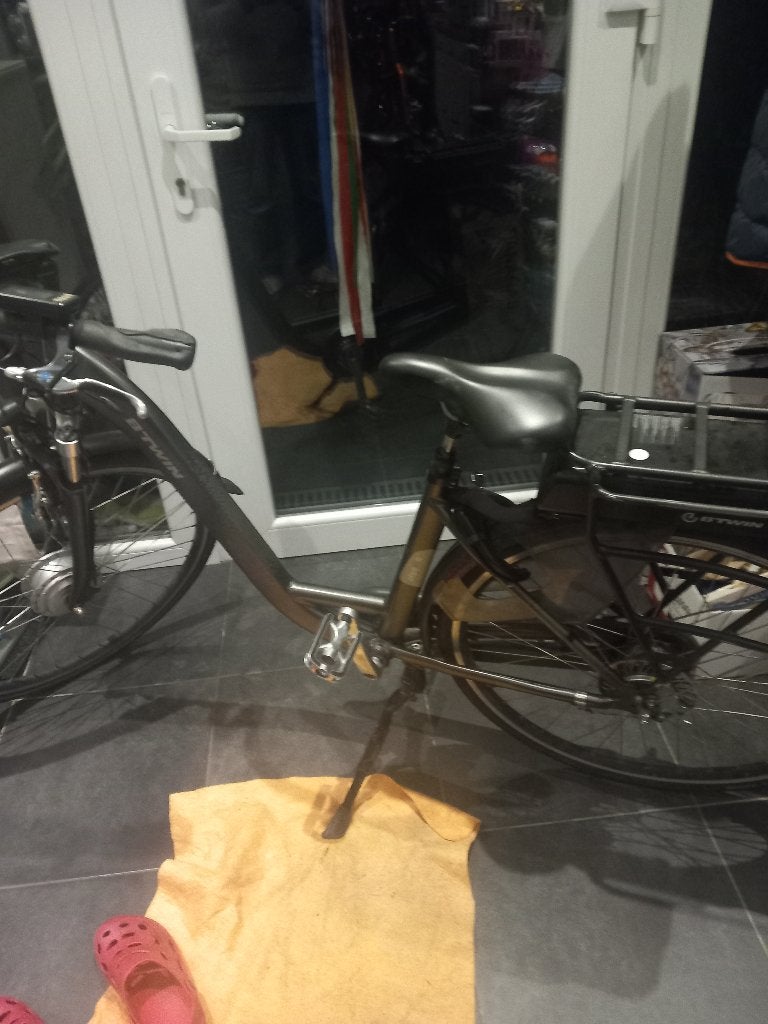 Elektrische fiets, Ophalen, Gebruikt