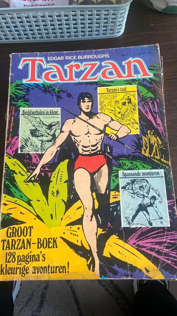 Tarzan - groot tarzan boek, Boeken, Strips | Comics, Ophalen of Verzenden, Zo goed als nieuw