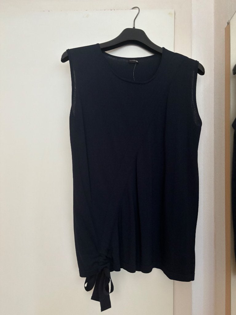 Top/Tunique neuf pour t.M/L bleu foncé viscose, Your Sixth Sense, Enlèvement, Bleu, Neuf