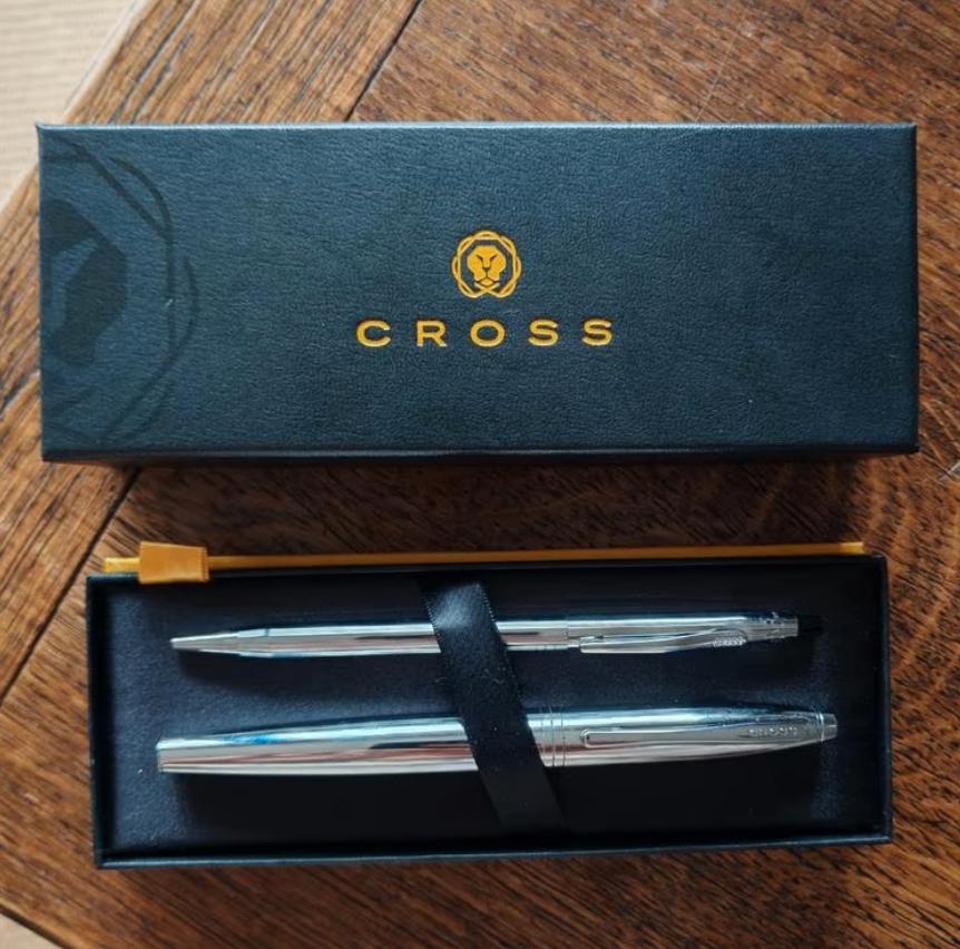Balpen/vulpen Cross, Verzamelen, Ophalen, Balpen, Cross, Met doosje