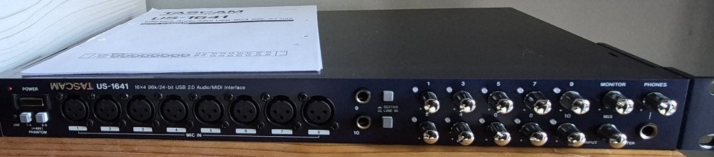 Tascam US-1641 - Interface son, Ophalen, Gebruikt, Overige merken