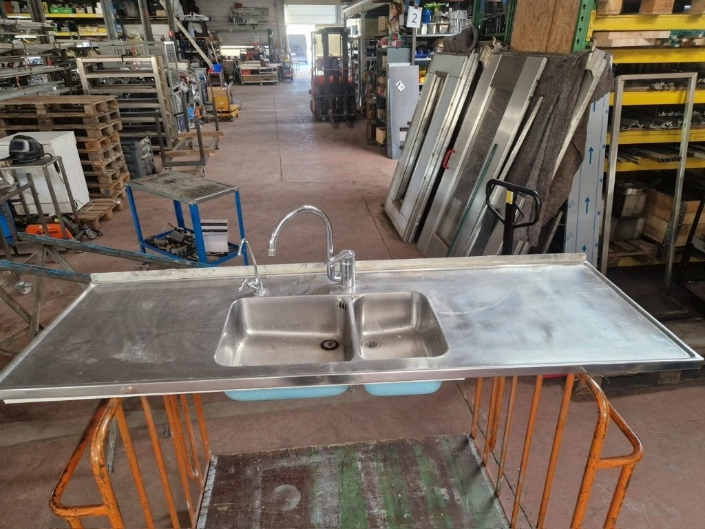 Spoelbak Cubex keuken, Huis en Inrichting, Keuken | Keukenelementen, Ophalen, Gebruikt, 50 tot 100 cm, 150 tot 200 cm