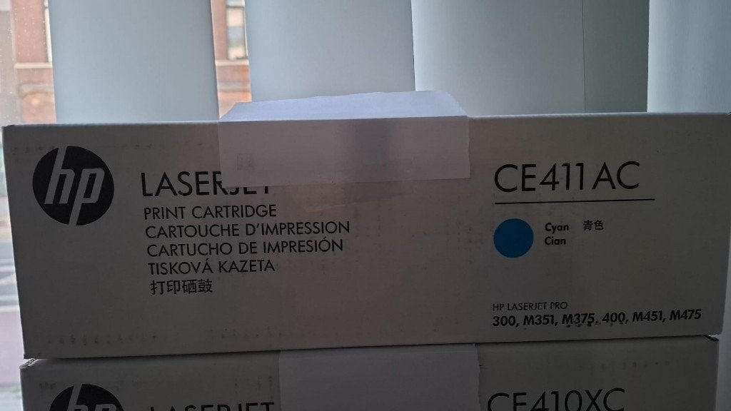 HP toner CE411AC, Computers en Software, Printerbenodigdheden, Ophalen of Verzenden, Nieuw, Cartridge, HP