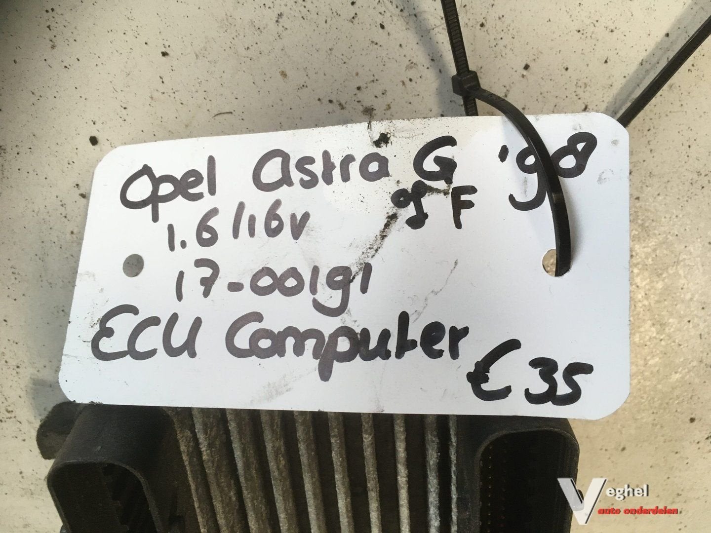 Opel Astra G 1.6 16v 1998 ECU, Auto-onderdelen, Gebruikt, -, -, Ophalen of Verzenden
