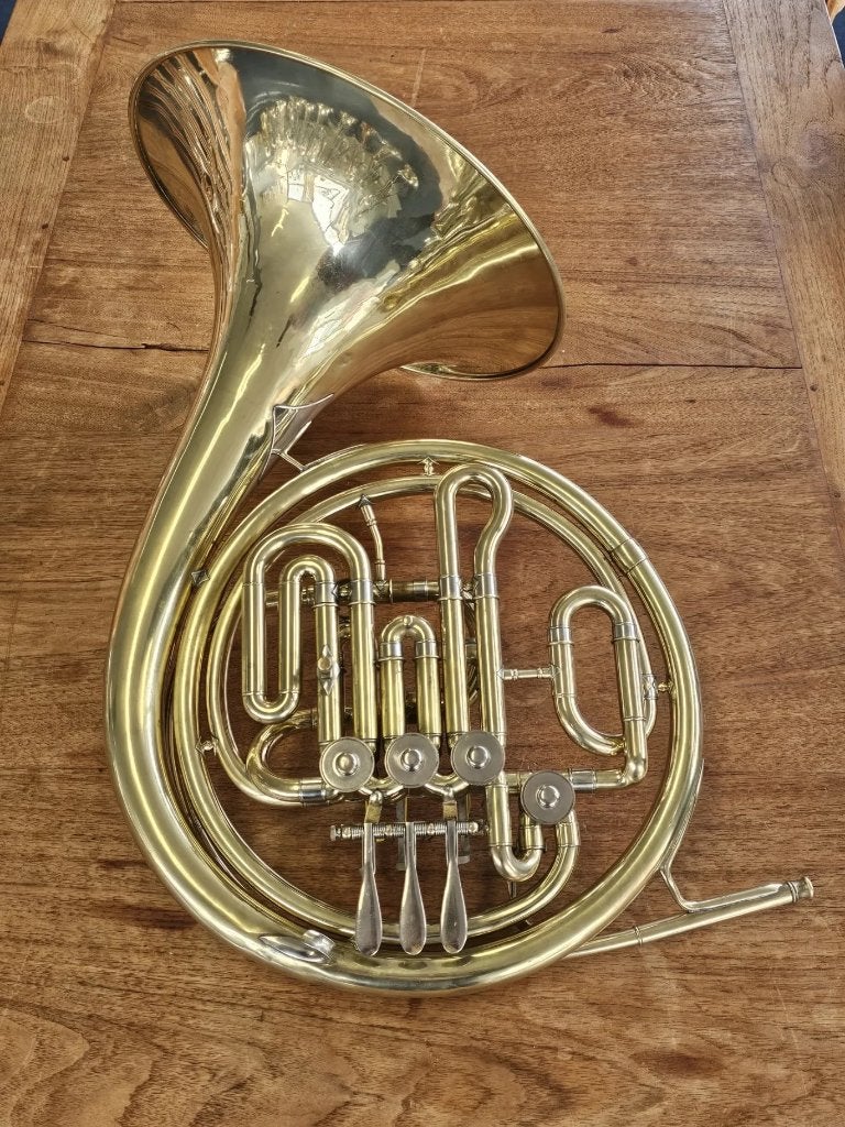 Double cor d'harmonie compensé Bb/F Paxman Studenti, Enlèvement, Utilisé, Cor en si bémol