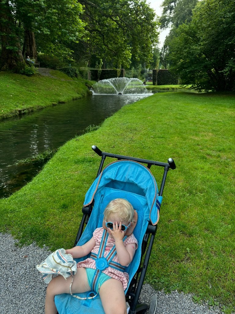 Poussette Cybex Libelle Bleu, Enfants & Bébés, Enlèvement, Comme neuf, Poussette, Autres marques