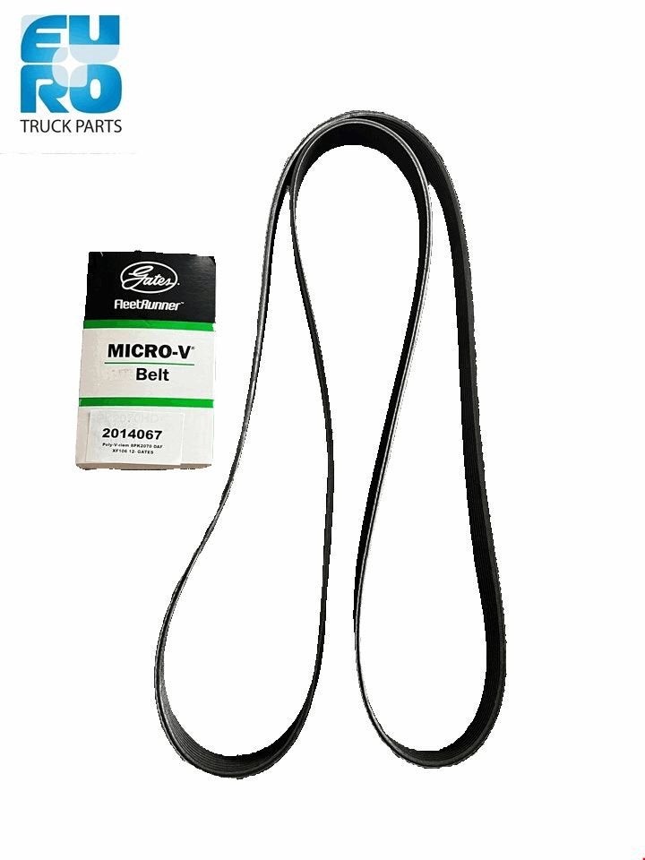 POLY-V-RIEM 8PK2070 DAF XF106 12- GATES 2014067, -, DAF, -, Neuf