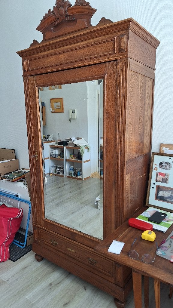 Meuble avec miroir, Huis en Inrichting, Kasten | Stellingkasten, Ophalen, Gebruikt