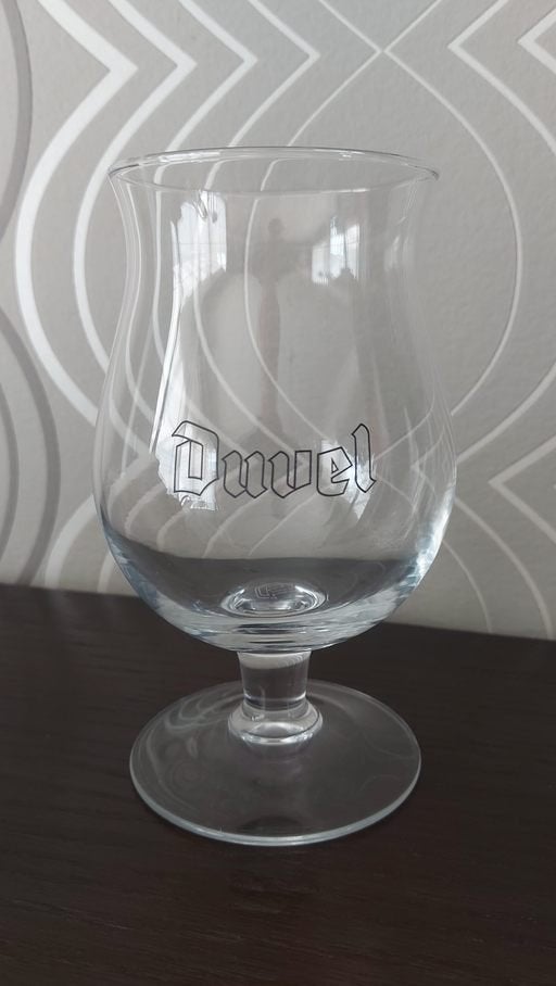 Duvel glas 'Omranding', Enlèvement ou Envoi, Verre à bière