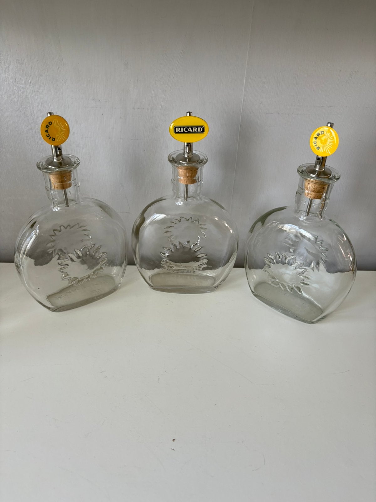 3 RICARD-karaffen (10€ per stuk), Ophalen of Verzenden