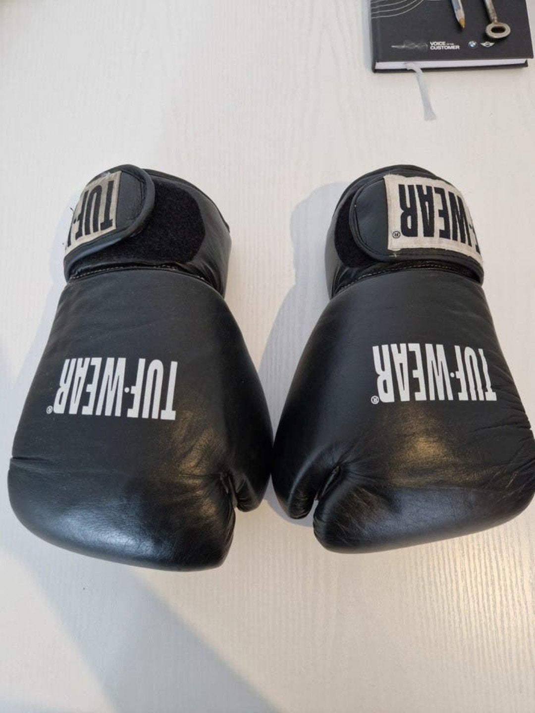 Bokshandschoenen en scheenbeschermers - Tuf-Wear & STB, Ophalen, Bokshandschoenen