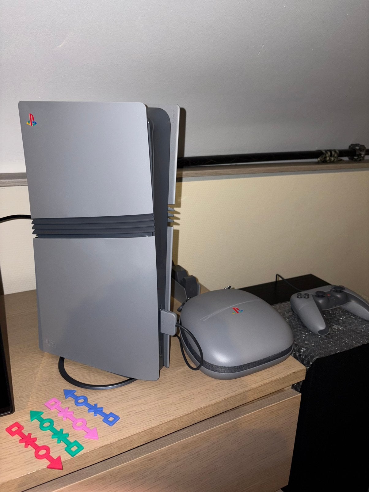 PlayStation 5 Pro 30th Anniversary cd-speler + accessoires, Ophalen, Zo goed als nieuw