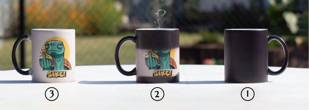 Koffiebeker die verkleurd, Enlèvement ou Envoi, Neuf