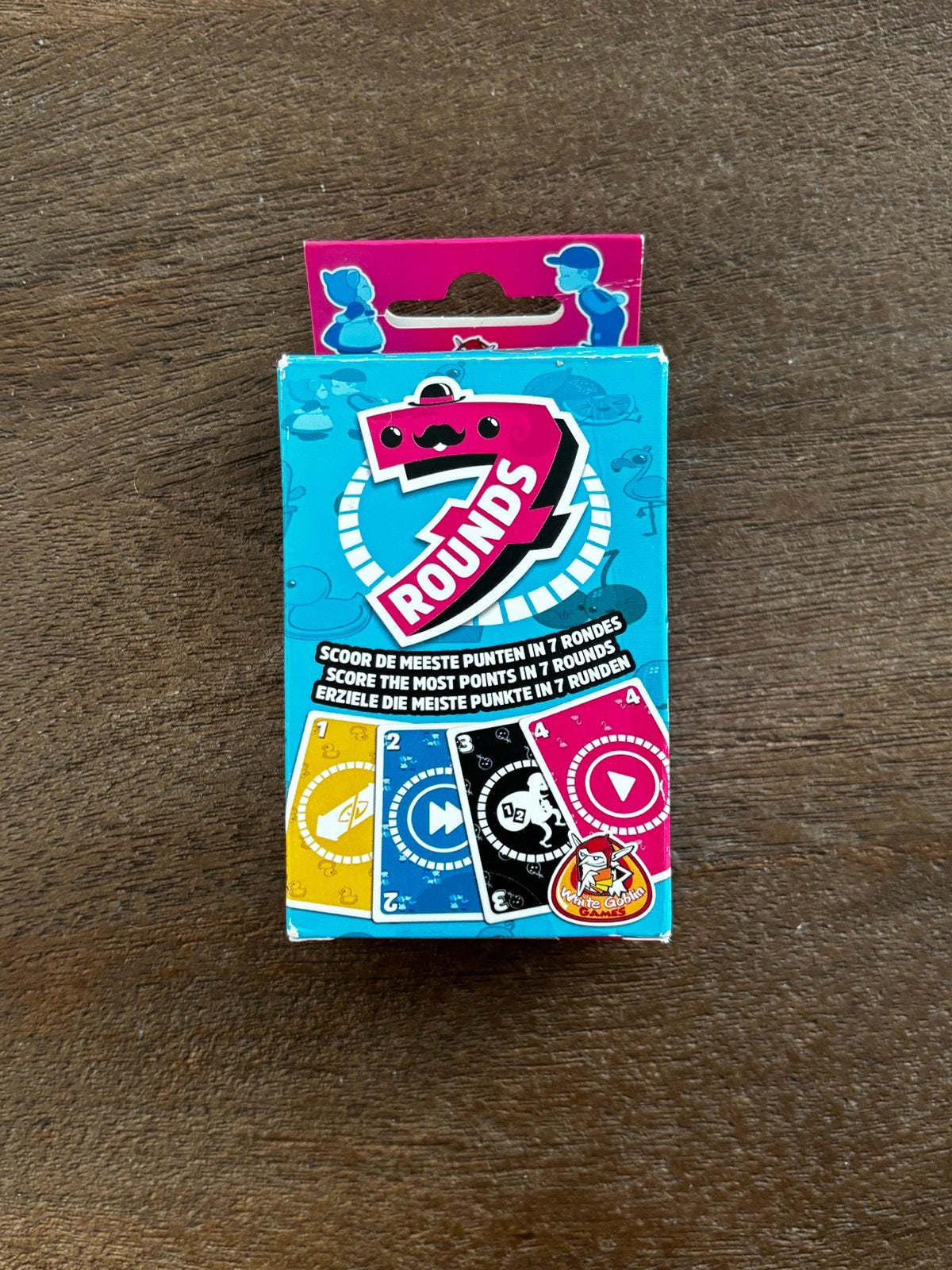 7 rounds - kaartspel, Hobby en Vrije tijd, Gezelschapsspellen | Kaartspellen, Een of twee spelers, Ophalen, Zo goed als nieuw