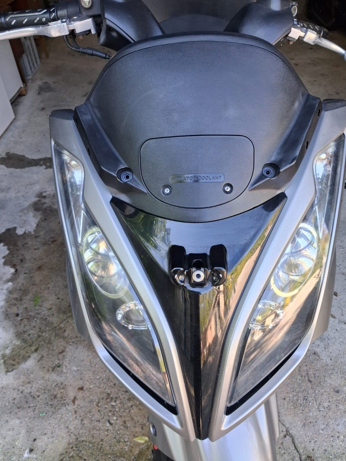 125i Kymco, Ophalen