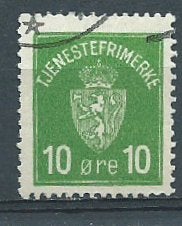 NOORWEGEN, Verzenden, Noorwegen, Gestempeld