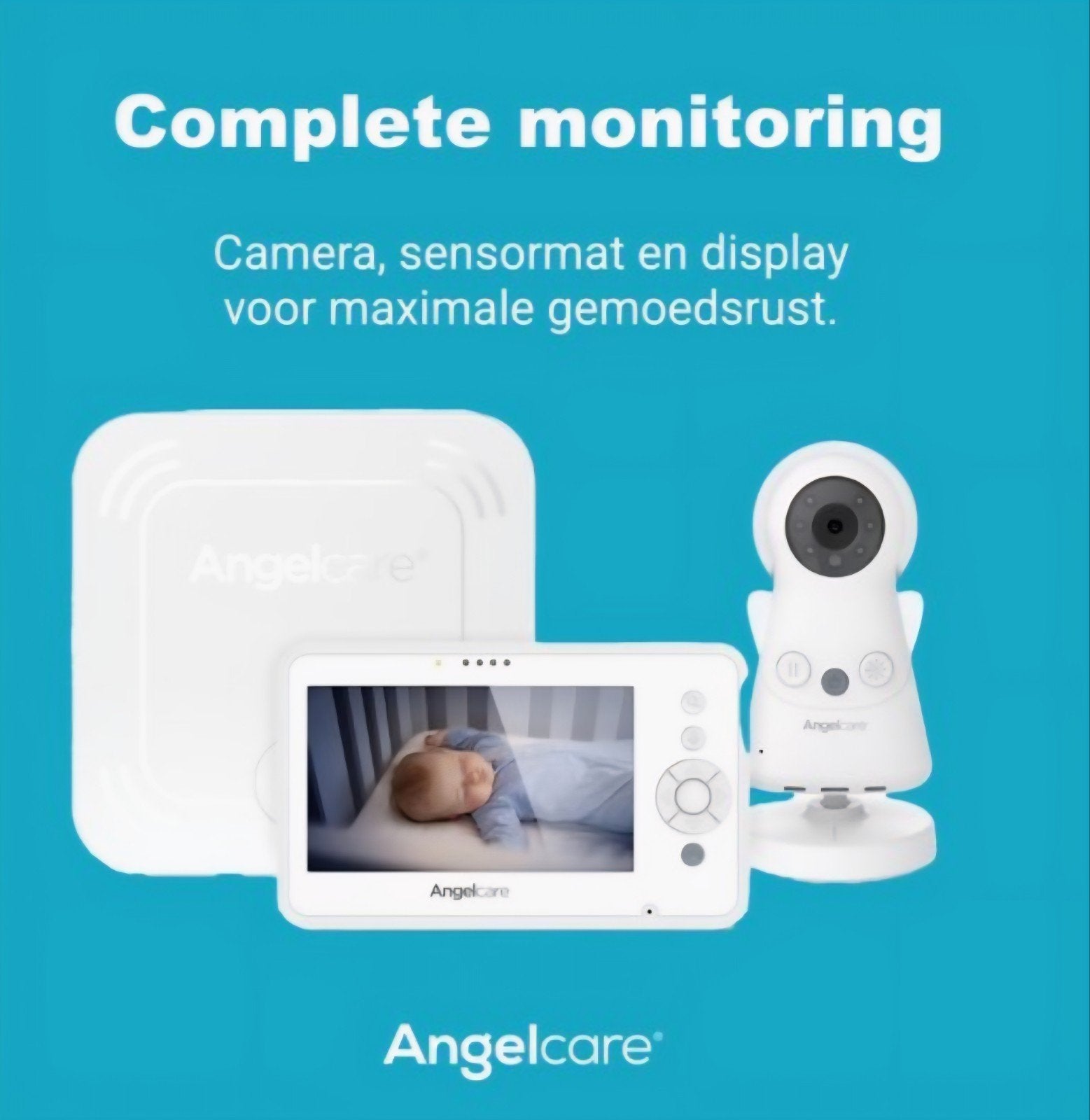 Angelcare AC25 Babybewegingsmonitor met Video en Geluid, Kinderen en Baby's, Ophalen of Verzenden, Camera