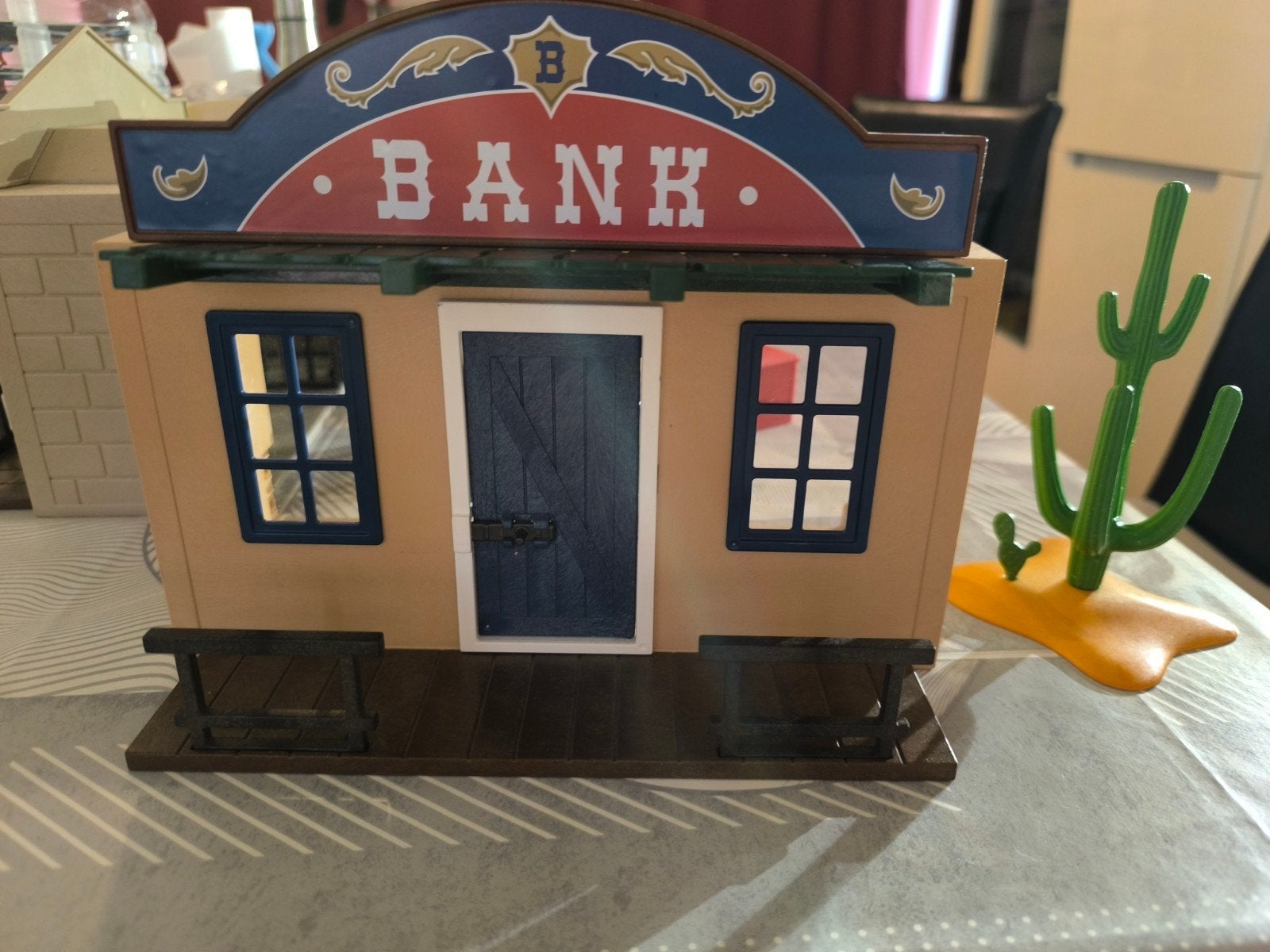 banque et shérif playmobil 4398, Enlèvement