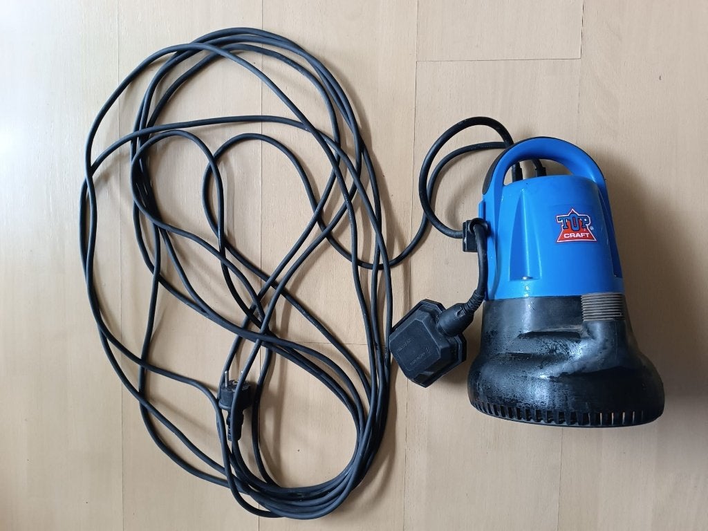 Dompelpomp TopCraft voor Nazicht, Ophalen, Gebruikt, Elektrisch, Dompelpomp
