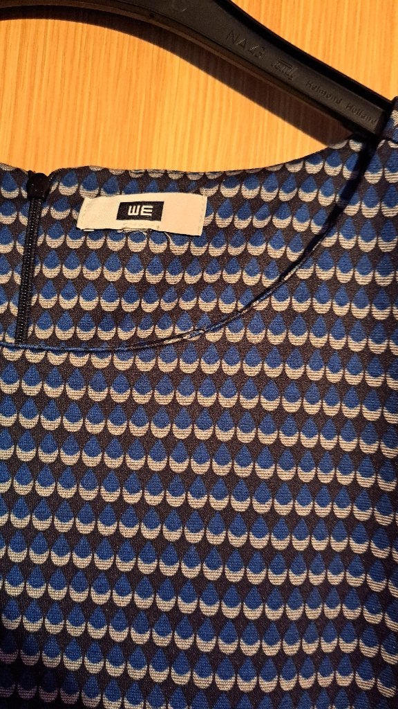 Leuke jurk WE, Maat 38/40 (M), Blauw, WE, Ophalen of Verzenden
