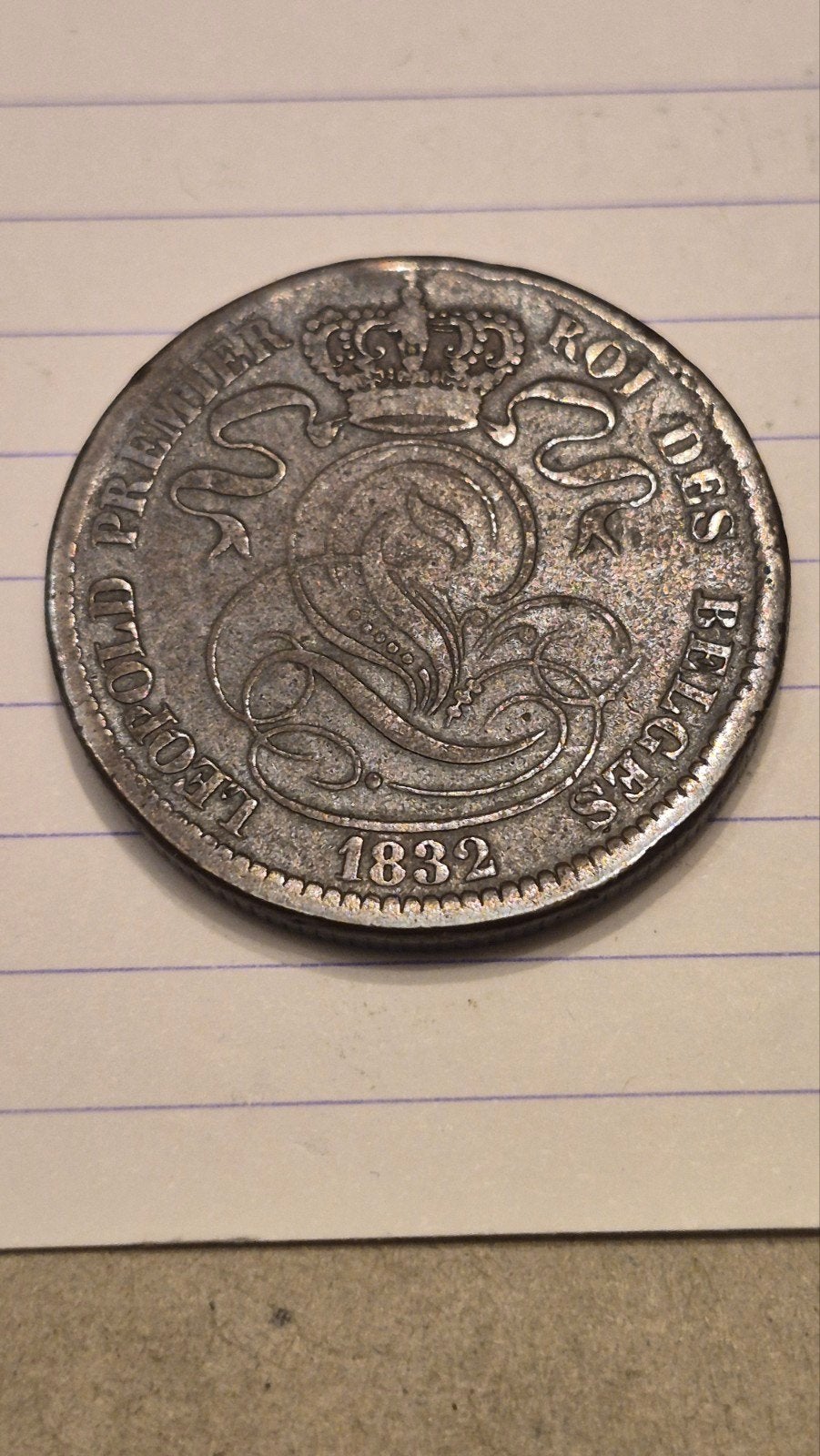 10 centiem koper leopold 1 van 1832 Frans, Timbres & Monnaies, Monnaies | Belgique, Enlèvement ou Envoi, Autre, Monnaie en vrac