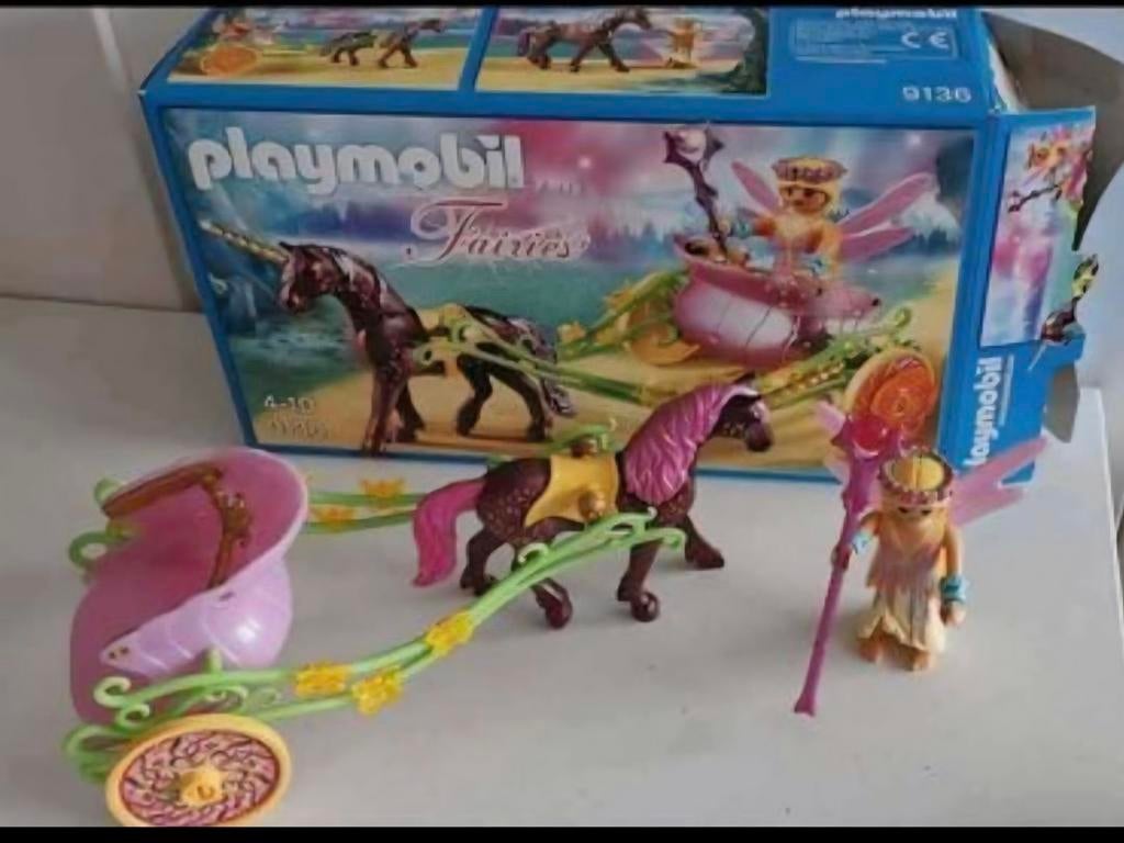 Elfe sur son char Playmobil, Ophalen of Verzenden