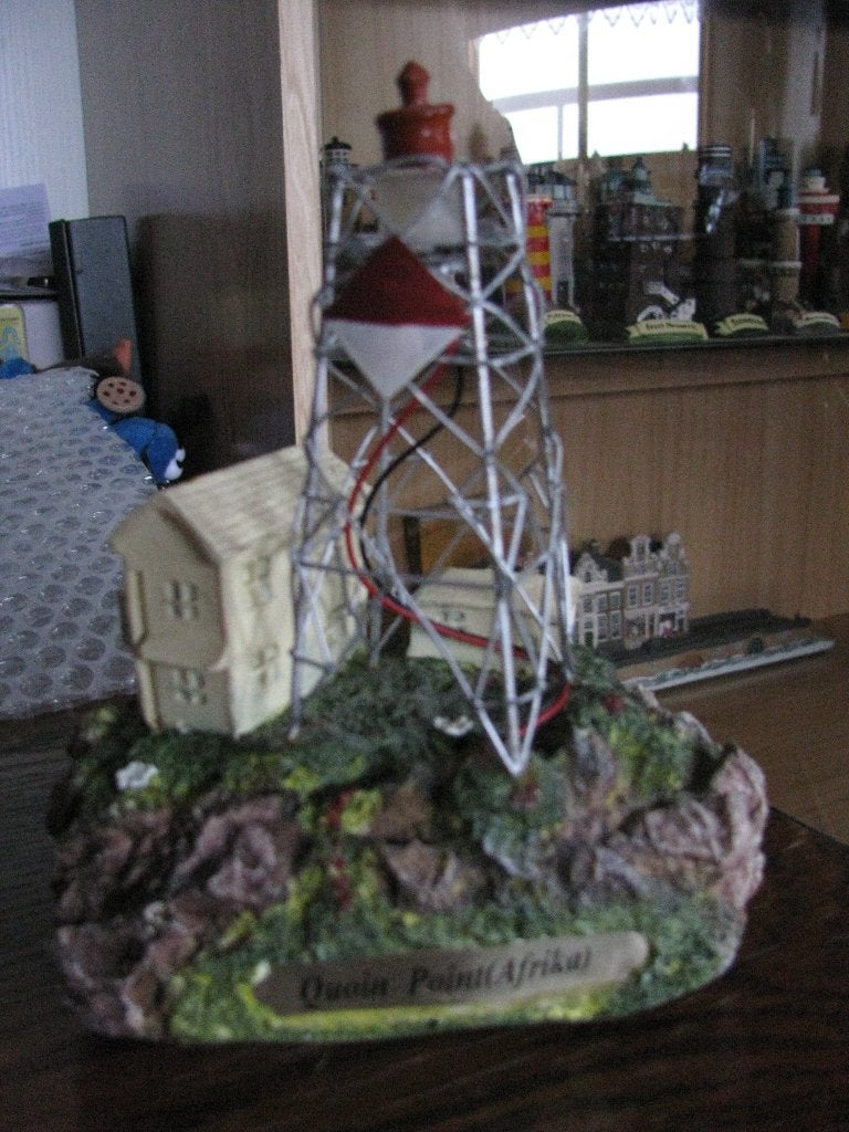 vuurtoren beeld Afrika - Quion point lecturama, Ophalen of Verzenden, Zo goed als nieuw, Schaalmodel