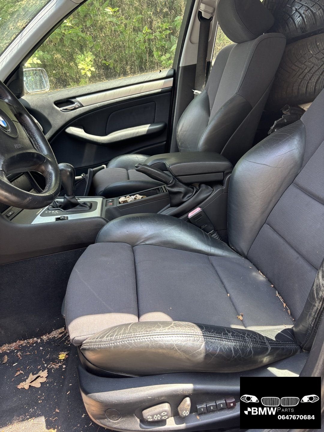 Interieur half leer sport elek + memory Bmw 3 E46 touring, Autos : Pièces & Accessoires, Habitacle & Garnissage, BMW, Utilisé