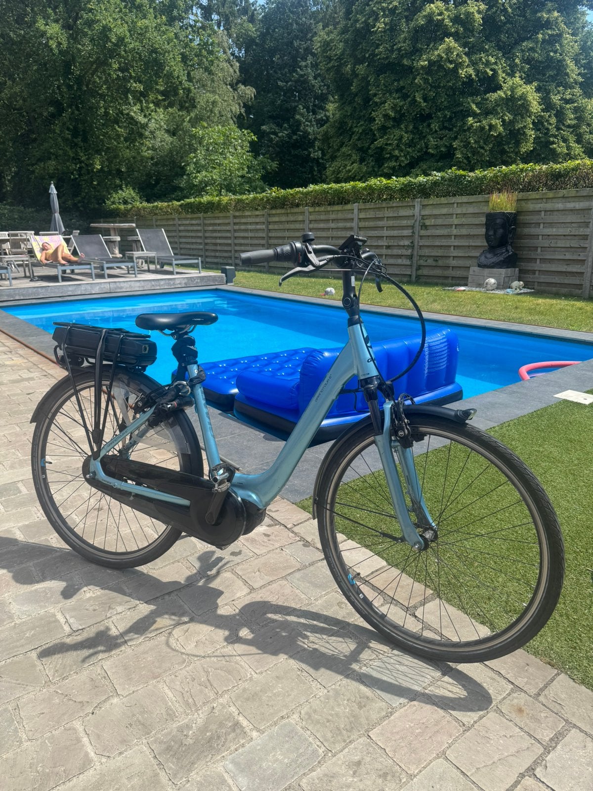 Elektrische damensfiets Giant 4jr oud 3000kms nieuwstaat, Fietsen en Brommers, Ophalen, Zo goed als nieuw, Giant