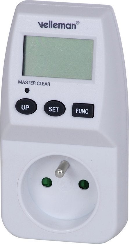 ENERGIEMETER 230V / 16A, Velleman NETBPEM5, nieuw, Ophalen of Verzenden, Nieuw, Elektriciteit