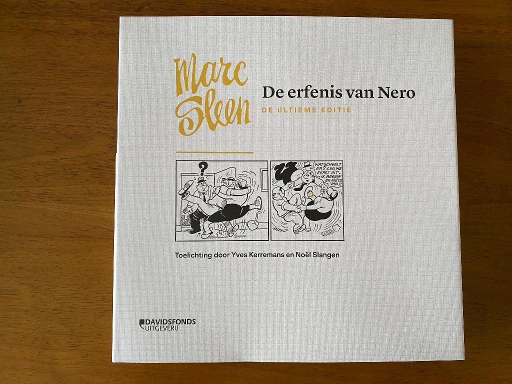 Marc Sleen - De erfenis van Nero - Davidfonds, Boeken, Marc Sleen, Eén stripboek, Nieuw, Ophalen of Verzenden
